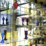 Glass artistry at Sandwich Glass Museum 